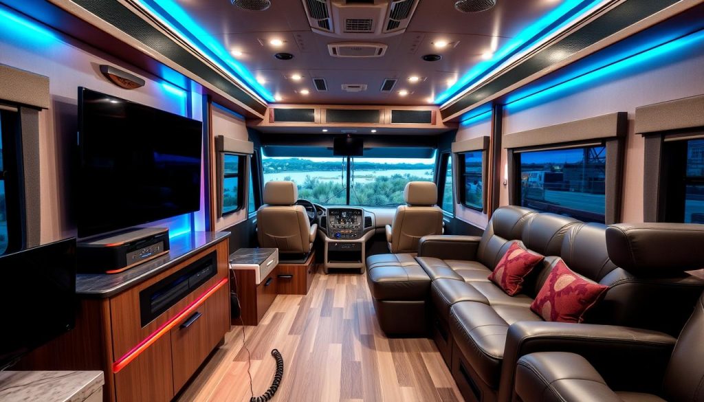 RV entertainment systems