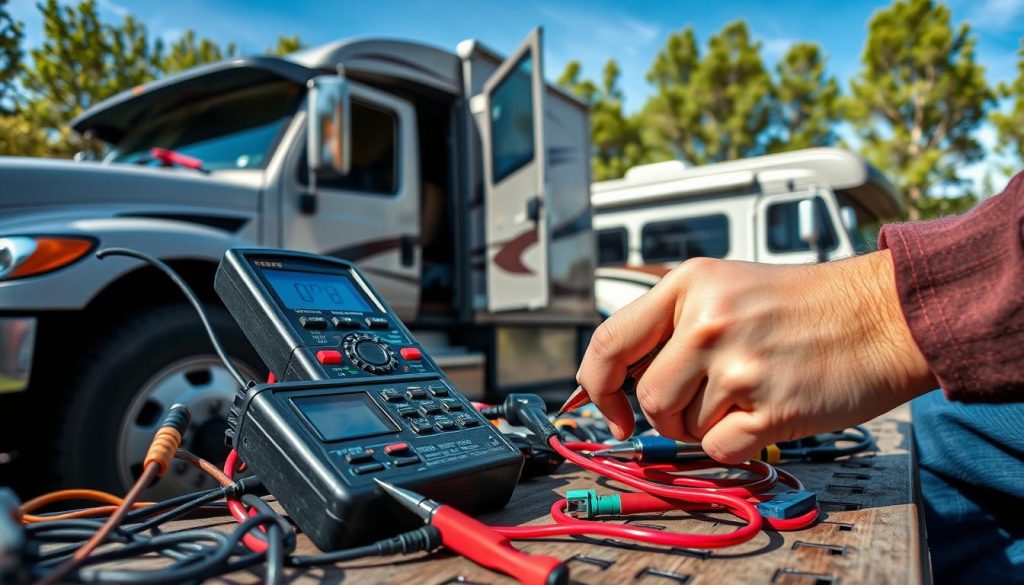 truck and RV electronics maintenance