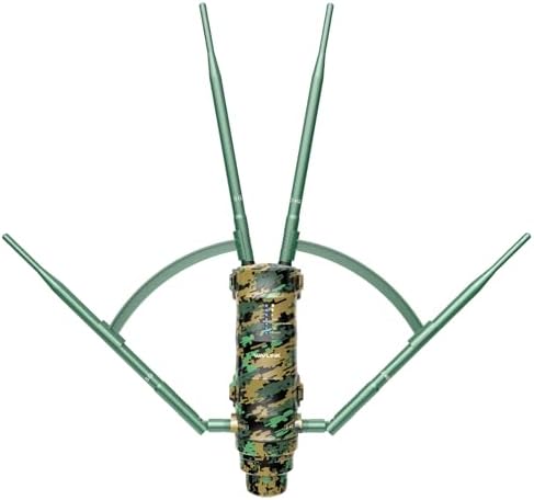 WAVLINK Outdoor WiFi Extender AC1200 Wireless Access Point with Active POE, High Power Dual Band 2.4G+5G Weatherproof Outdoor WiFi Repeater WiFi Range Extender,Mesh Extender 4x7dBi Omni Antennas