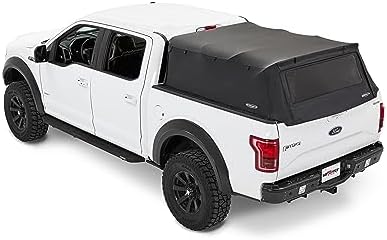 Truck Top, Model FD65B-BSR, Black for 2015 and Newer Ford F150, 5-1/2′ Bed