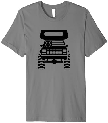 Truck Camper Slide-in Cabover Pickup Flatbed Camper RV Premium T-Shirt