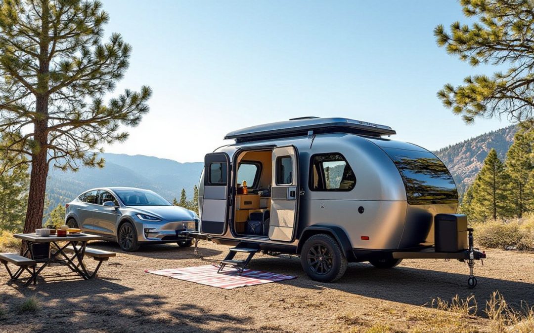 Wheelhome Dashaway Tesla Camper Pod and Micro-Camping Trailer