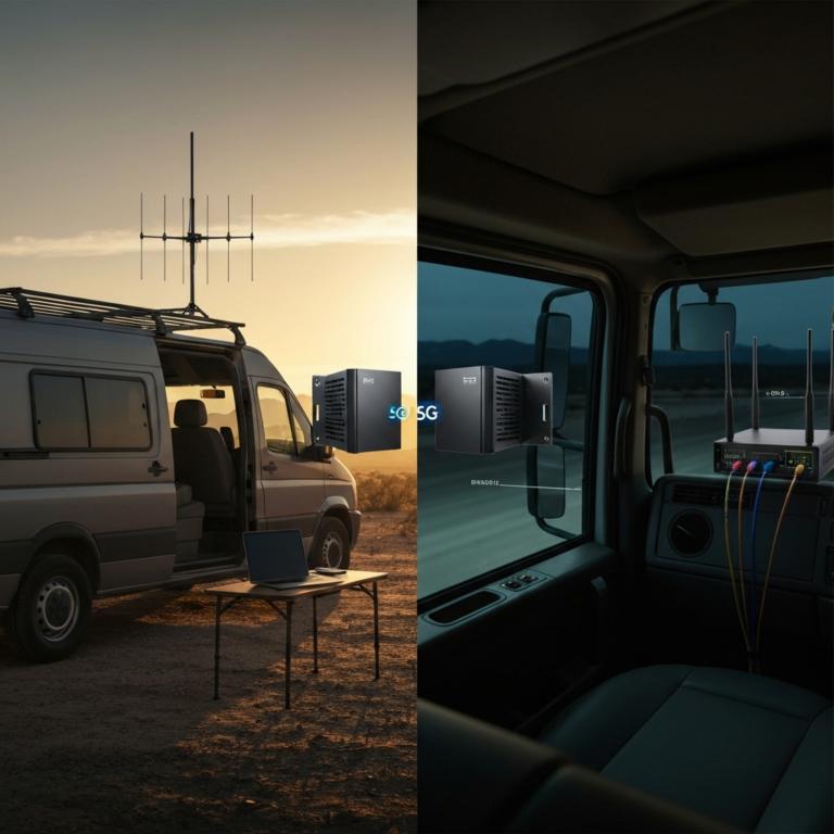 Best 5G Routers for Van Life & Trucking (Peplink vs. Cradlepoint) 4 Best 5G Routers for Van Life & Trucking