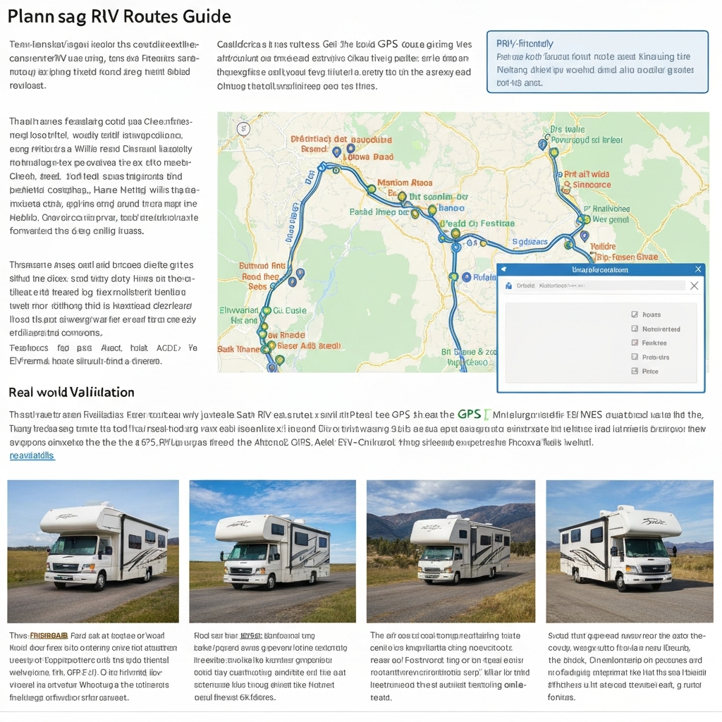 Rv Routes Safe RV Routes: Route Safer, Drive Calmer, Arrive Happy - Truck & RV ...
