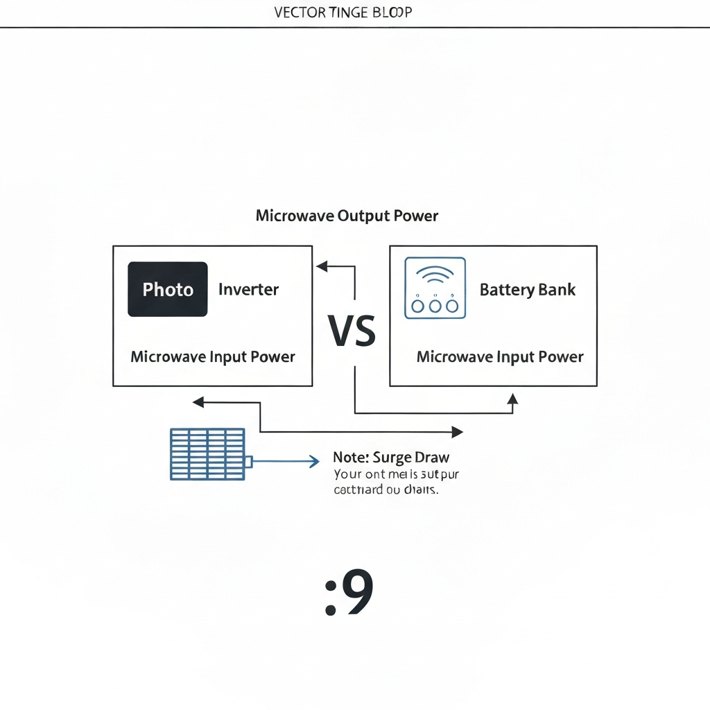 RV inverter sizing