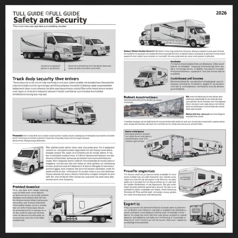 Truck and RV Safety and Security: Full Guide 2026 3 Truck and RV Safety and Security: Full Guide 2026