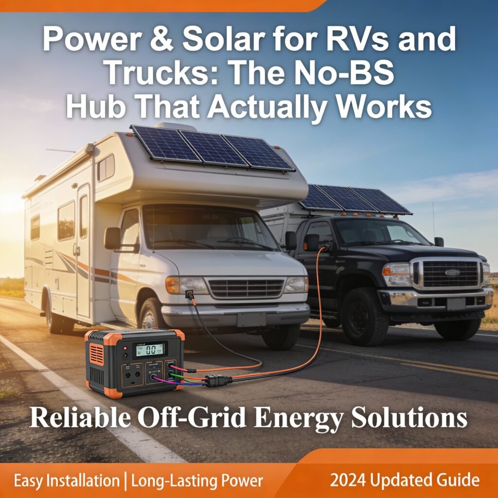 Power & Solar for RVs and Trucks: The No-BS Hub That Actually Works 1 power & solar for RV