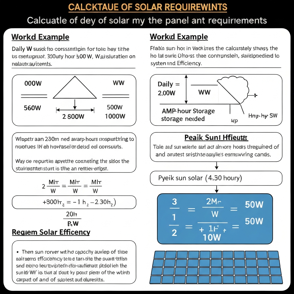 rv solar sizing calculator