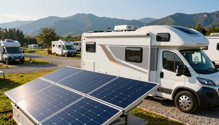 RV solar panels
