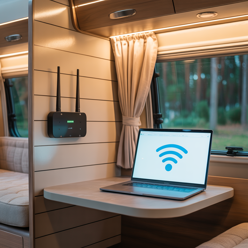 RV WiFi booster setup