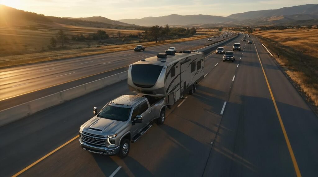 truck and rv safety and security warning signs