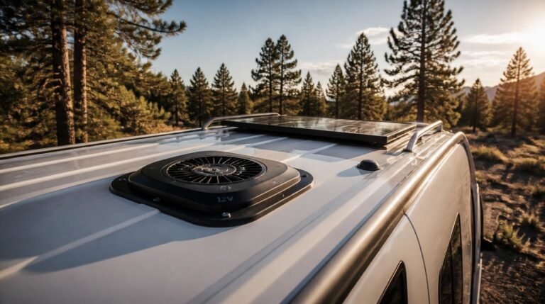 12V fans for camper ventilation