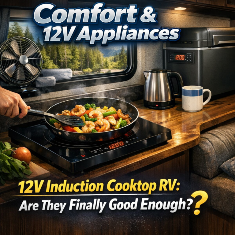 12V induction cooktop RV