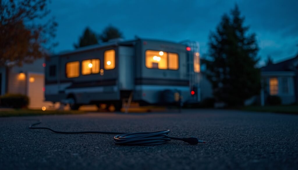 RV boondocking electrical checklist